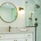 Z-Lite Vaughn Wall Sconce, 1-Light, 7.75 In.W x 6 In.L x 9.5 In.H, Luxe Gold/Matte Opal 735-1S-LG - alternate 2